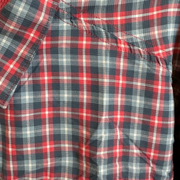 Mens Checked pattern Columbia PFG button up shirt Size XL - Picture 3 of 5